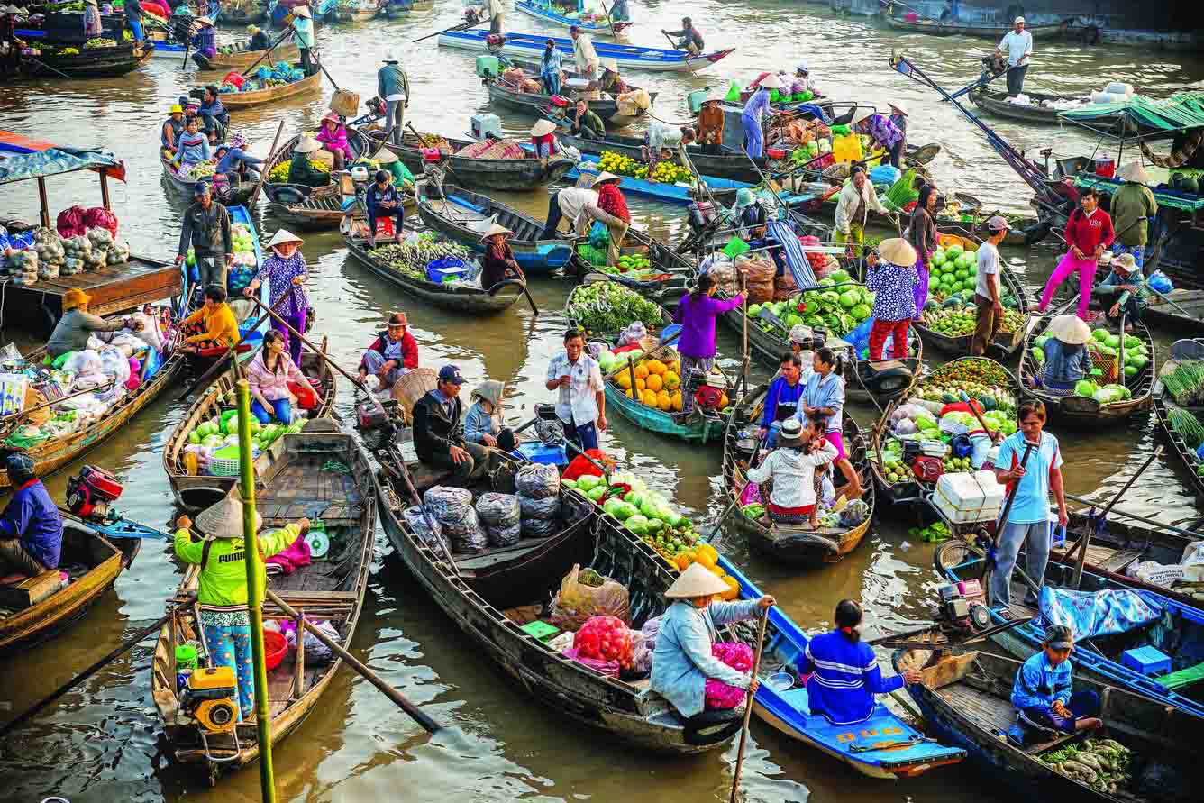 đi chợ nổi Cái Răng - 5 trải nghiệm độc đáo bạn không thể bỏ lỡ