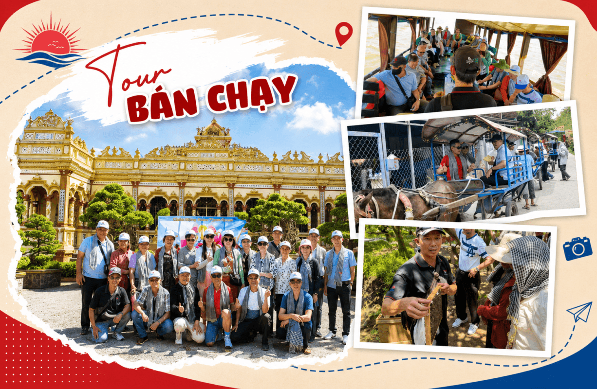 Tour Miền Tây 1 Ngày Sài Gòn – Mỹ Tho – Bến Tre