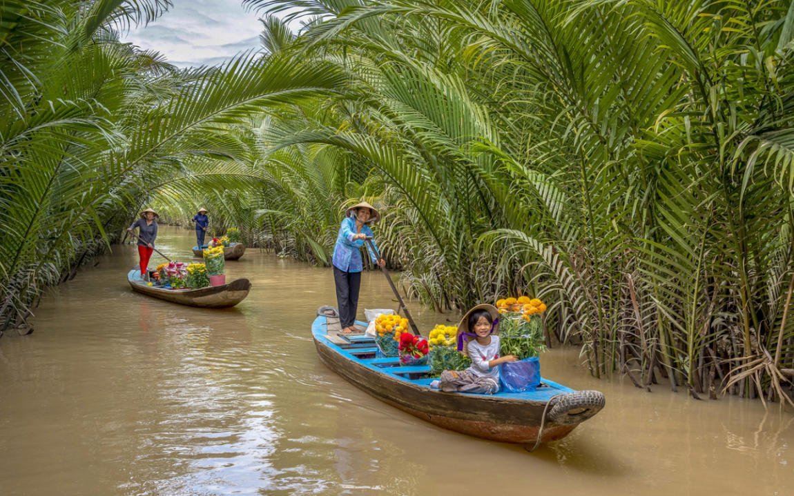 cuộc sống lênh đênh trên sông nước