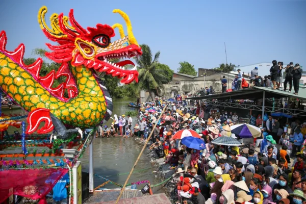 Nét độc đáo của lễ hội làm chay tại thị trấn Tầm Vu tỉnh Long An
